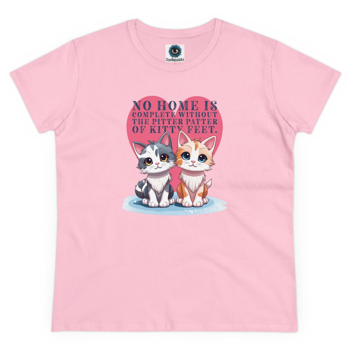 Cute Kitty Women’s T-Shirt | Original Kitten Design | Cat Lover Shirt | Perfect Gift for Cat Moms