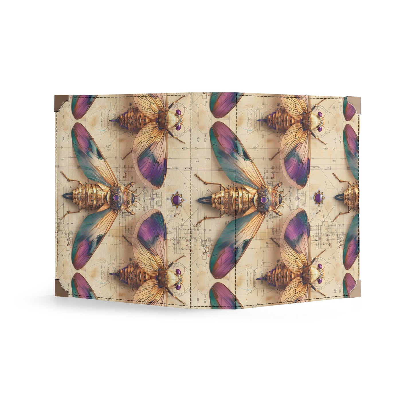 Vintage Etymology Crossbody Book Bag – Antique Insect Design Book Carrier Purse for Book Lovers