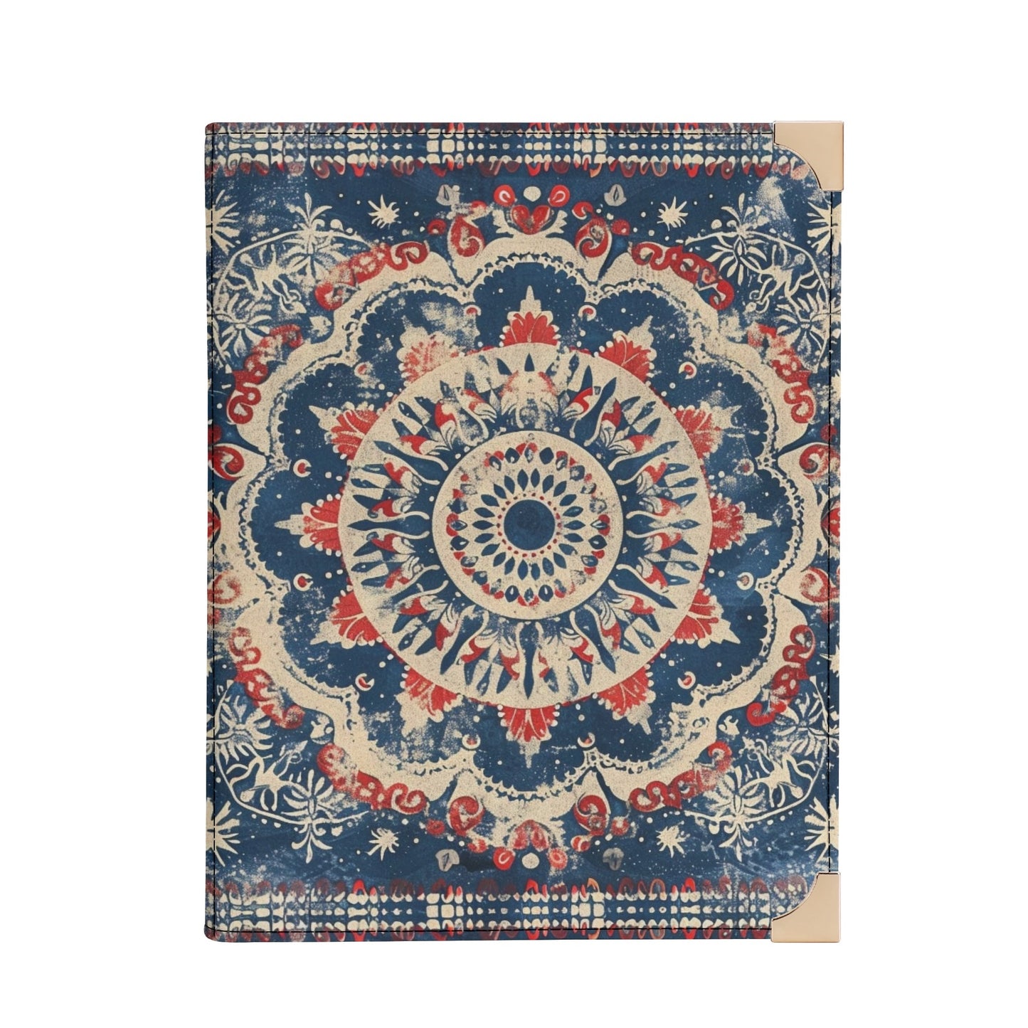 Patriotic Mandala Bible Cover Purse – Americana Charm Book Bag Crossbody in Red White and Blue