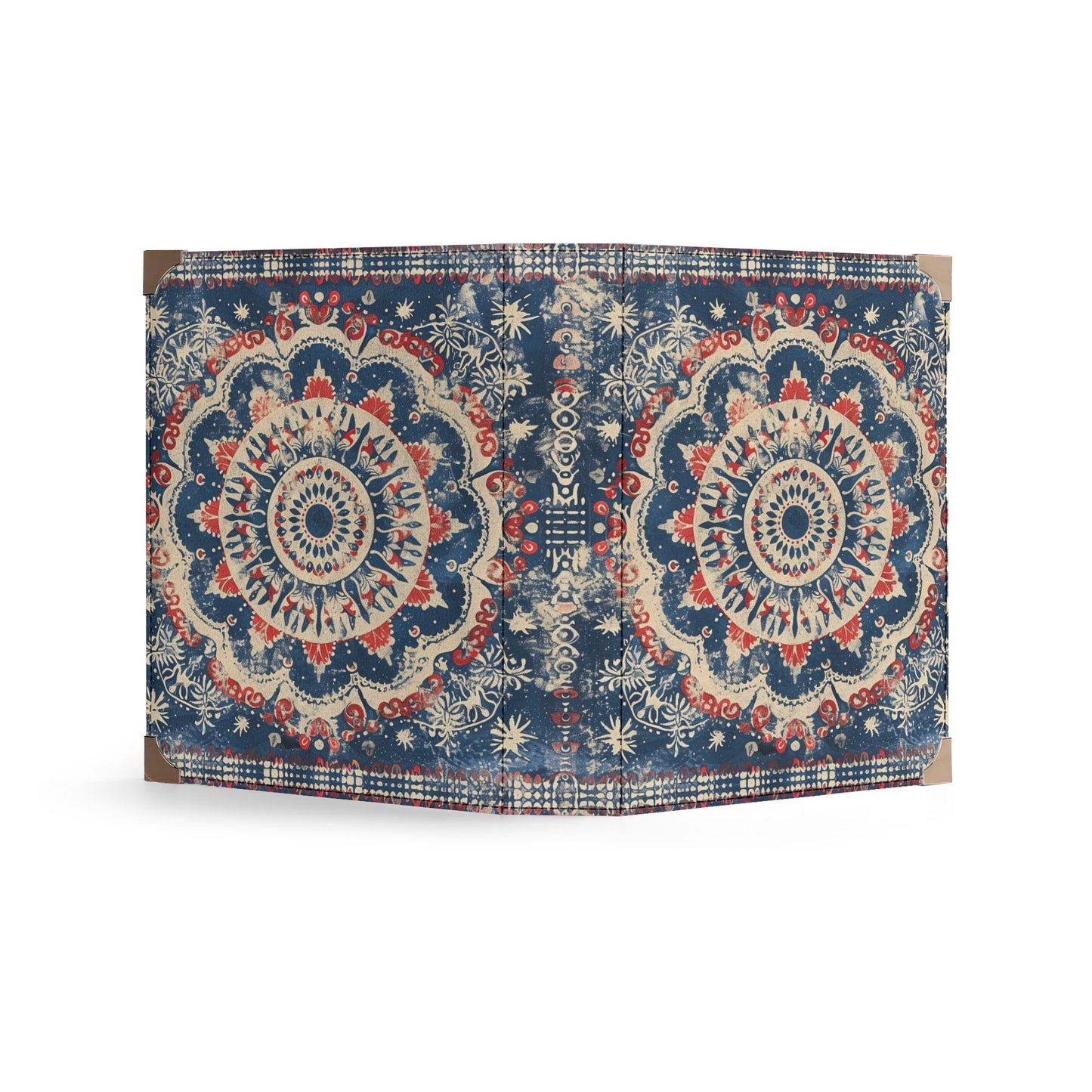 Patriotic Mandala Bible Cover Purse – Americana Charm Book Bag Crossbody in Red White and Blue
