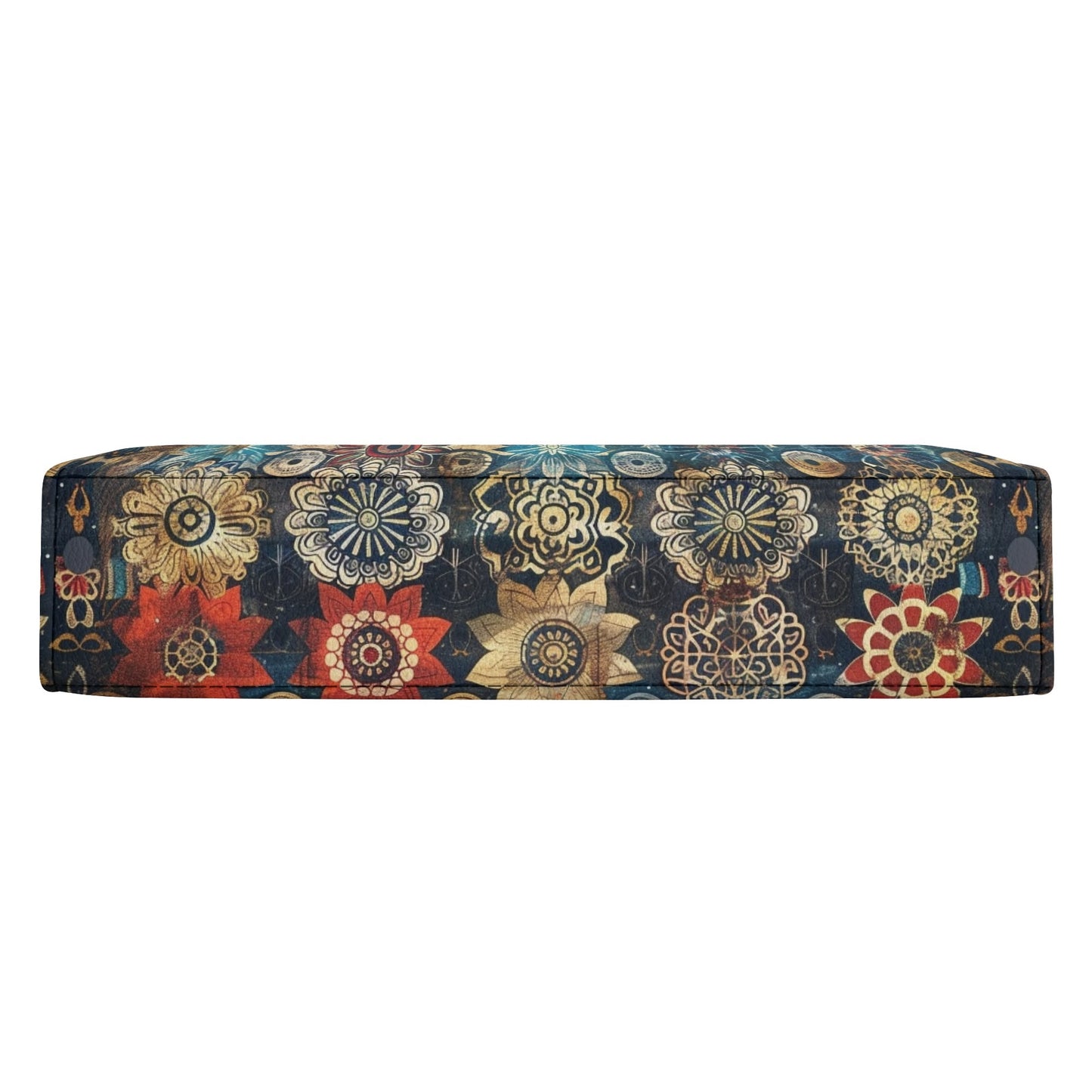 Vintage Floral Flag Bible Cover Purse – Patriotic Design