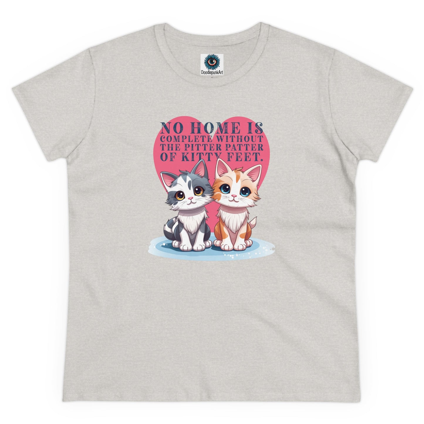 Cute Kitty Women’s T-Shirt | Original Kitten Design | Cat Lover Shirt | Perfect Gift for Cat Moms