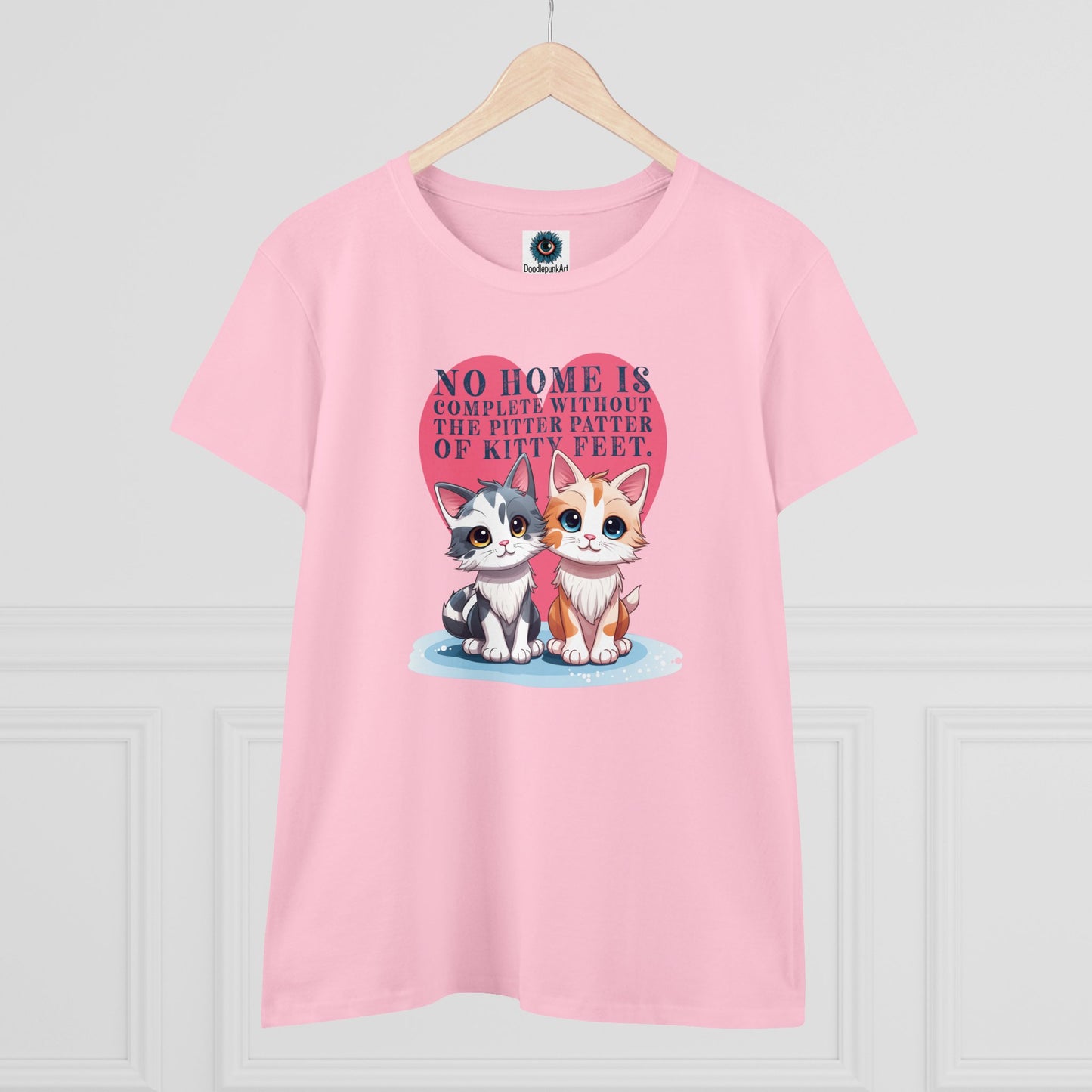 Cute Kitty Women’s T-Shirt | Original Kitten Design | Cat Lover Shirt | Perfect Gift for Cat Moms