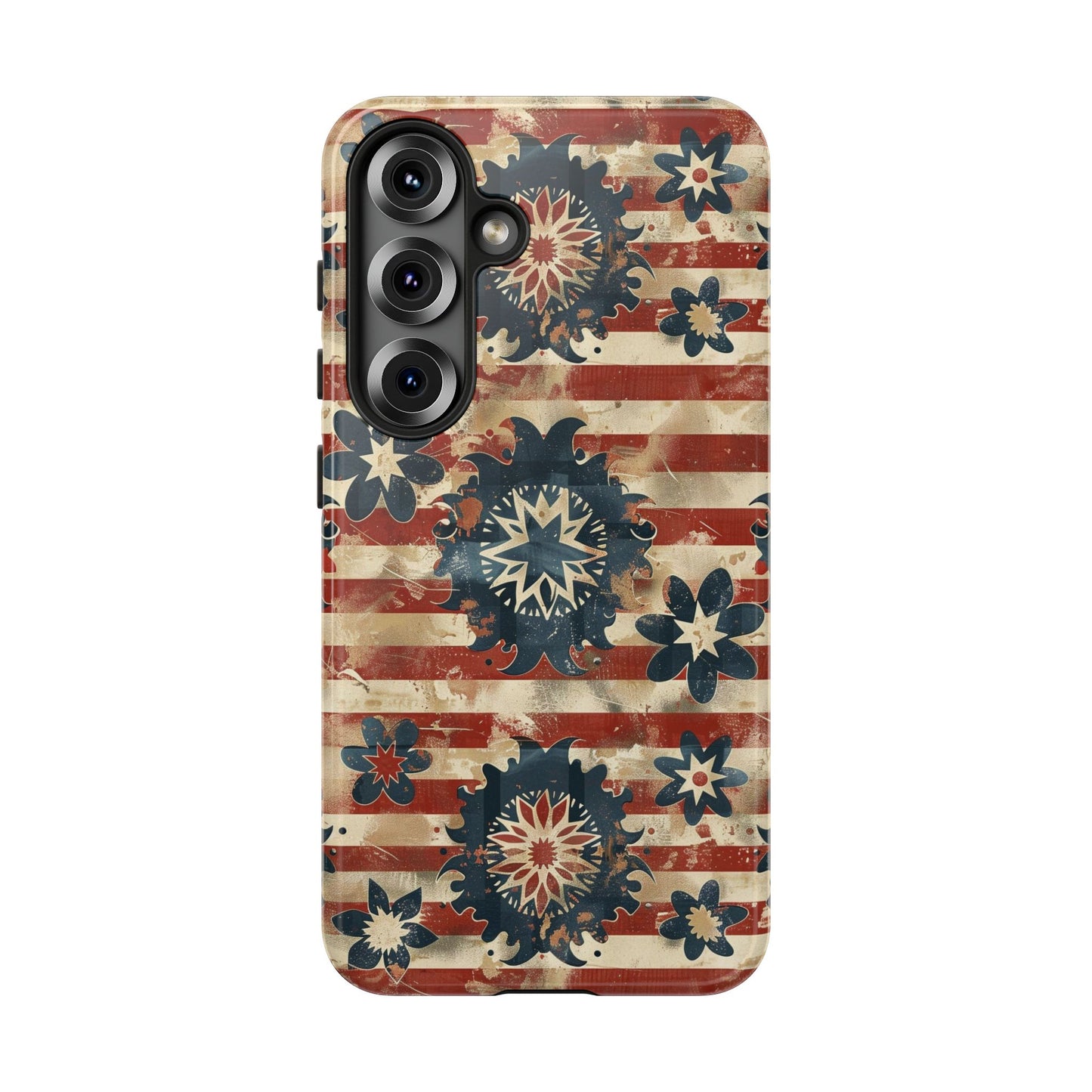 Patriotic Vintage Floral Phone Case