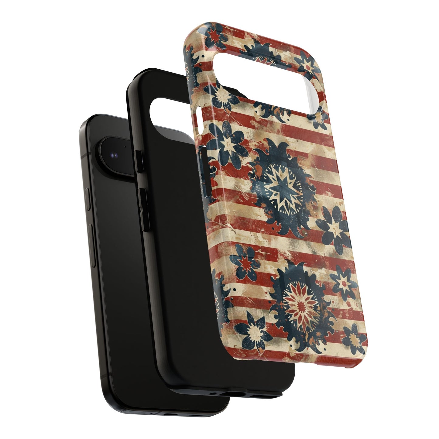 Patriotic Vintage Floral Phone Case