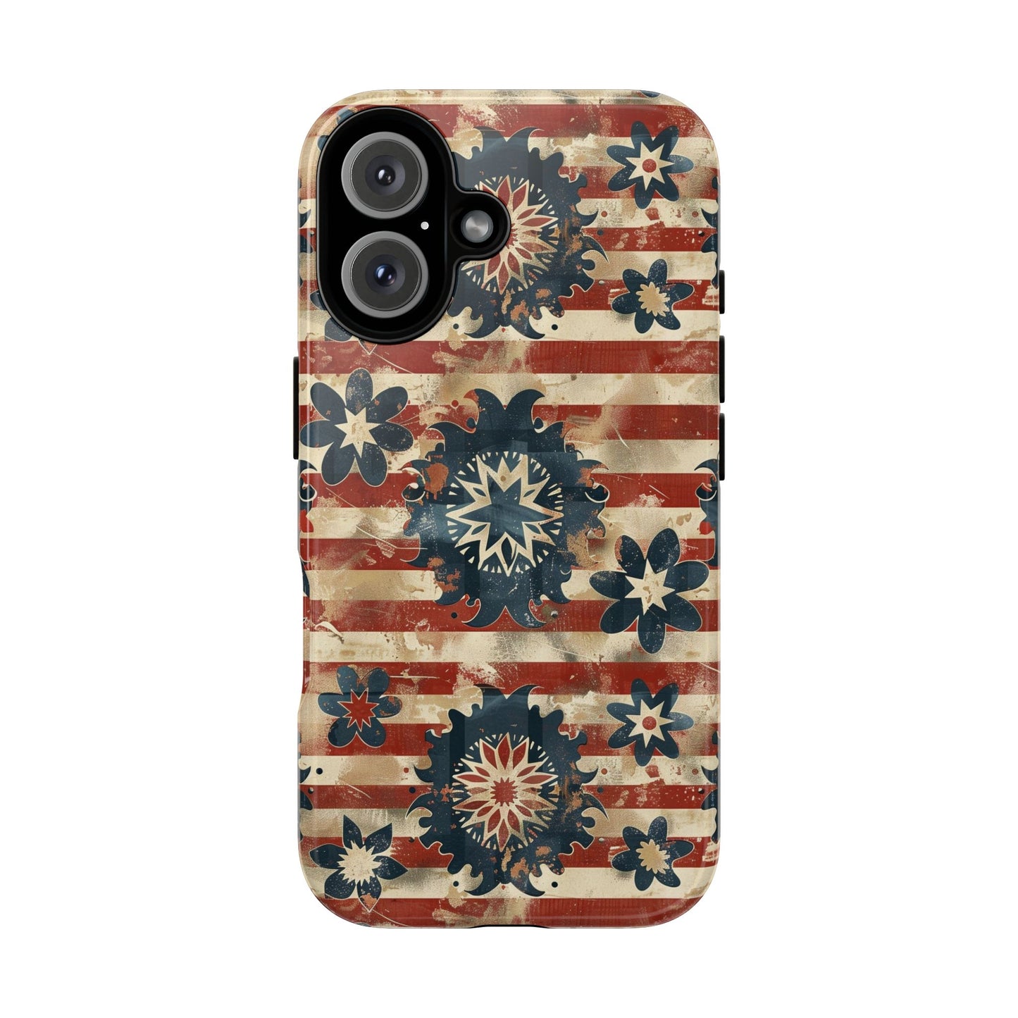Patriotic Vintage Floral Phone Case