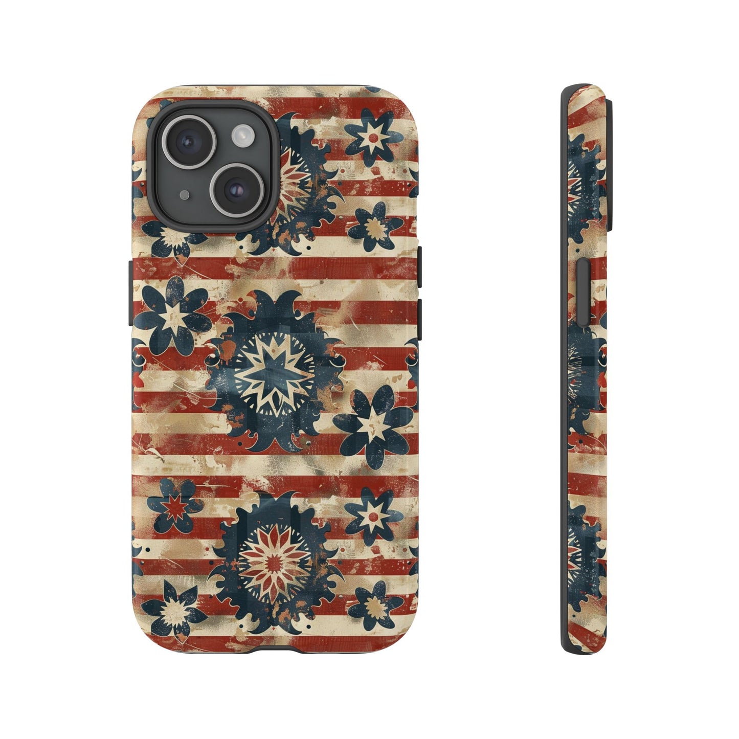 Patriotic Vintage Floral Phone Case