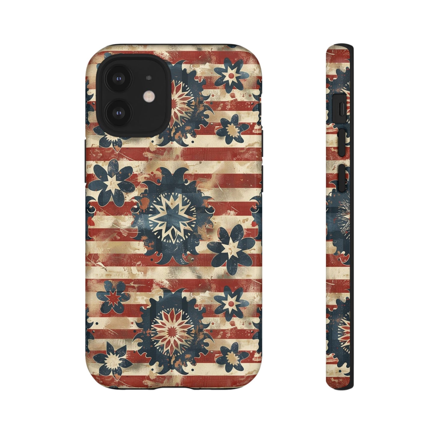 Patriotic Vintage Floral Phone Case