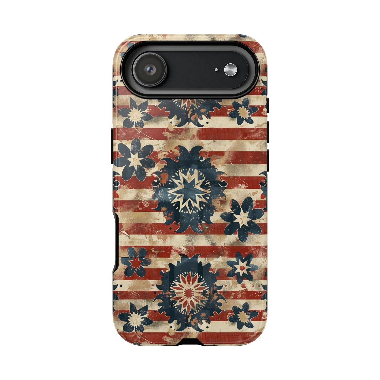 Patriotic Vintage Floral Phone Case