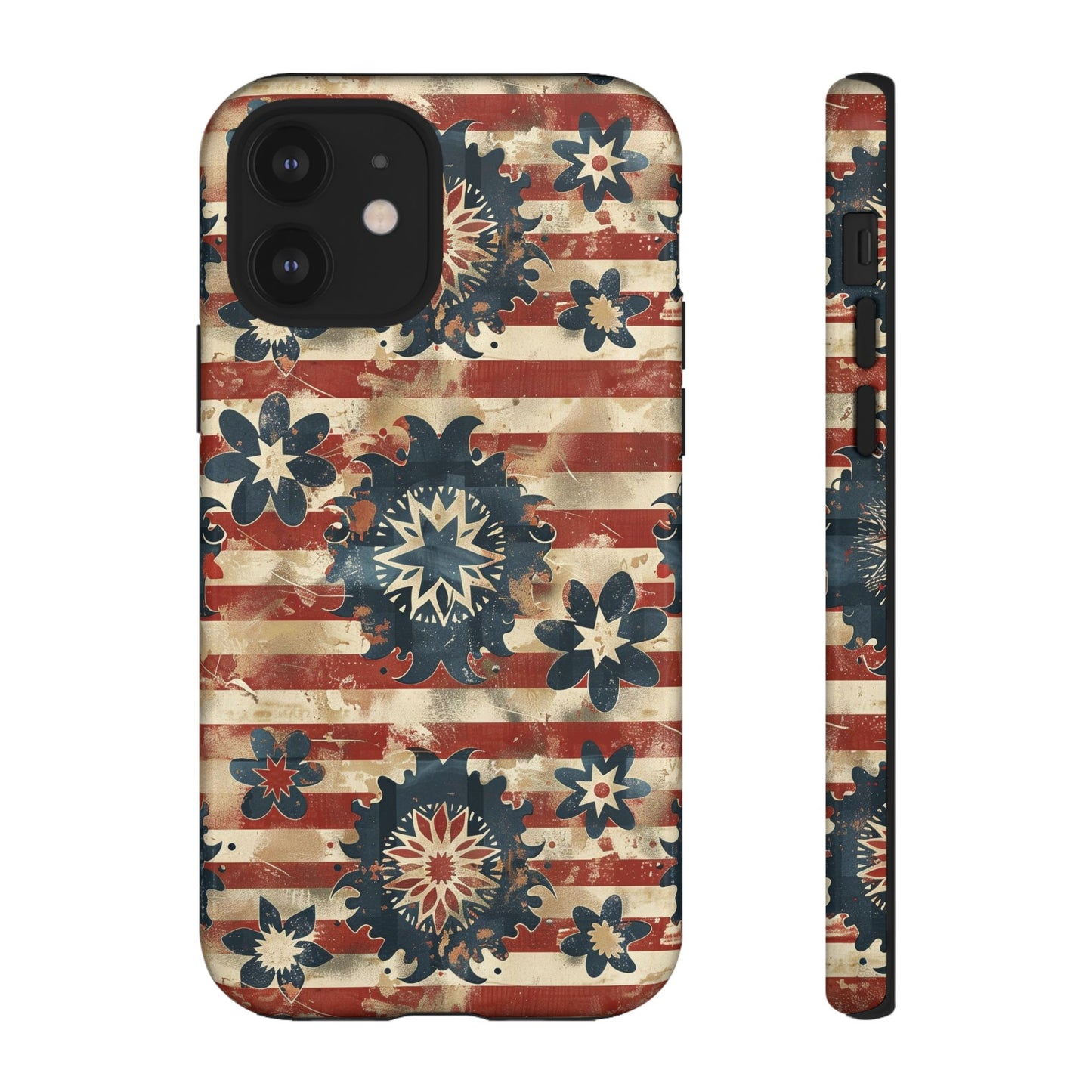 Patriotic Vintage Floral Phone Case