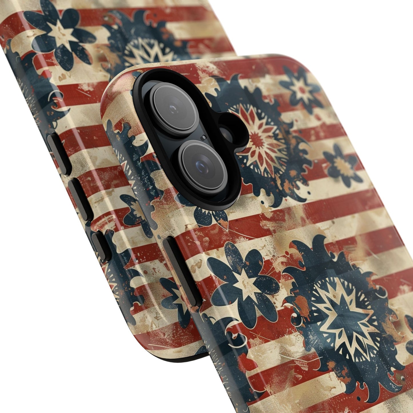 Patriotic Vintage Floral Phone Case