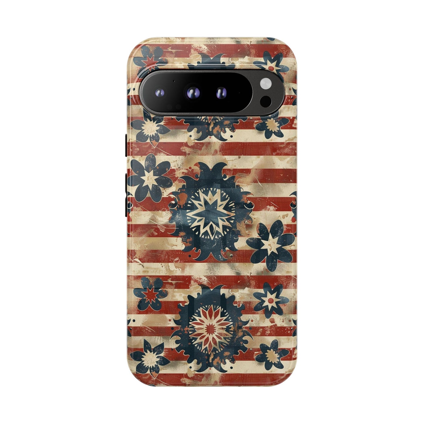 Patriotic Vintage Floral Phone Case