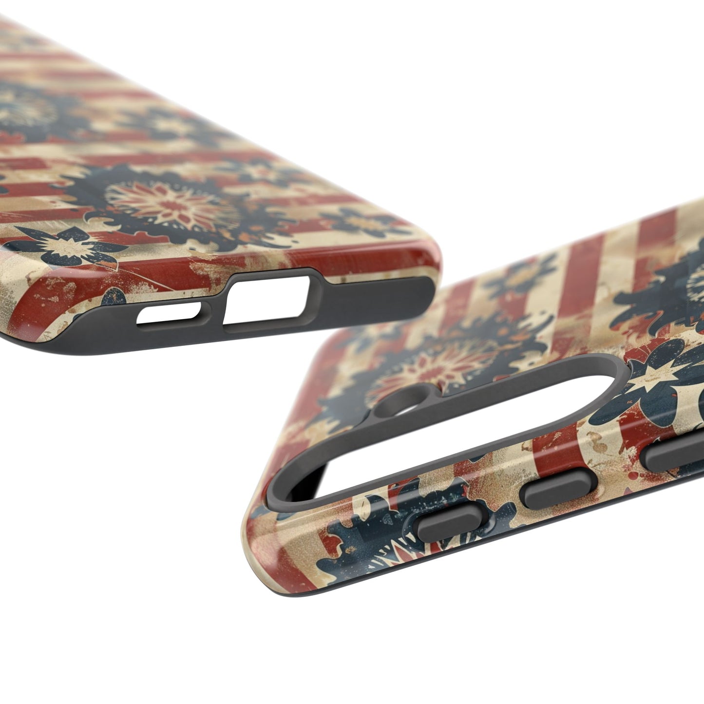 Patriotic Vintage Floral Phone Case