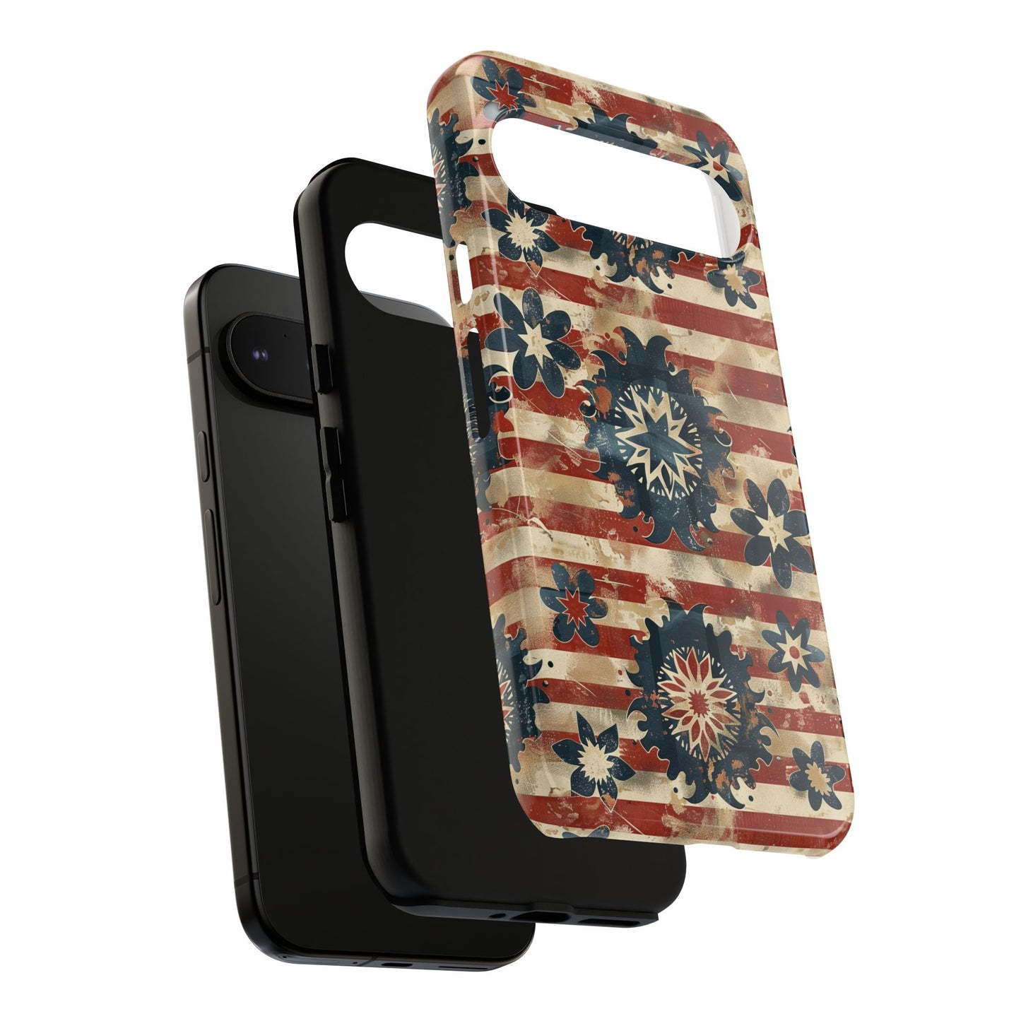 Patriotic Vintage Floral Phone Case