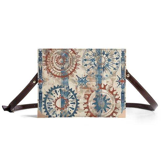 Vintage Americana Book Cover Purse - Bible Cover Handbag for Patriots