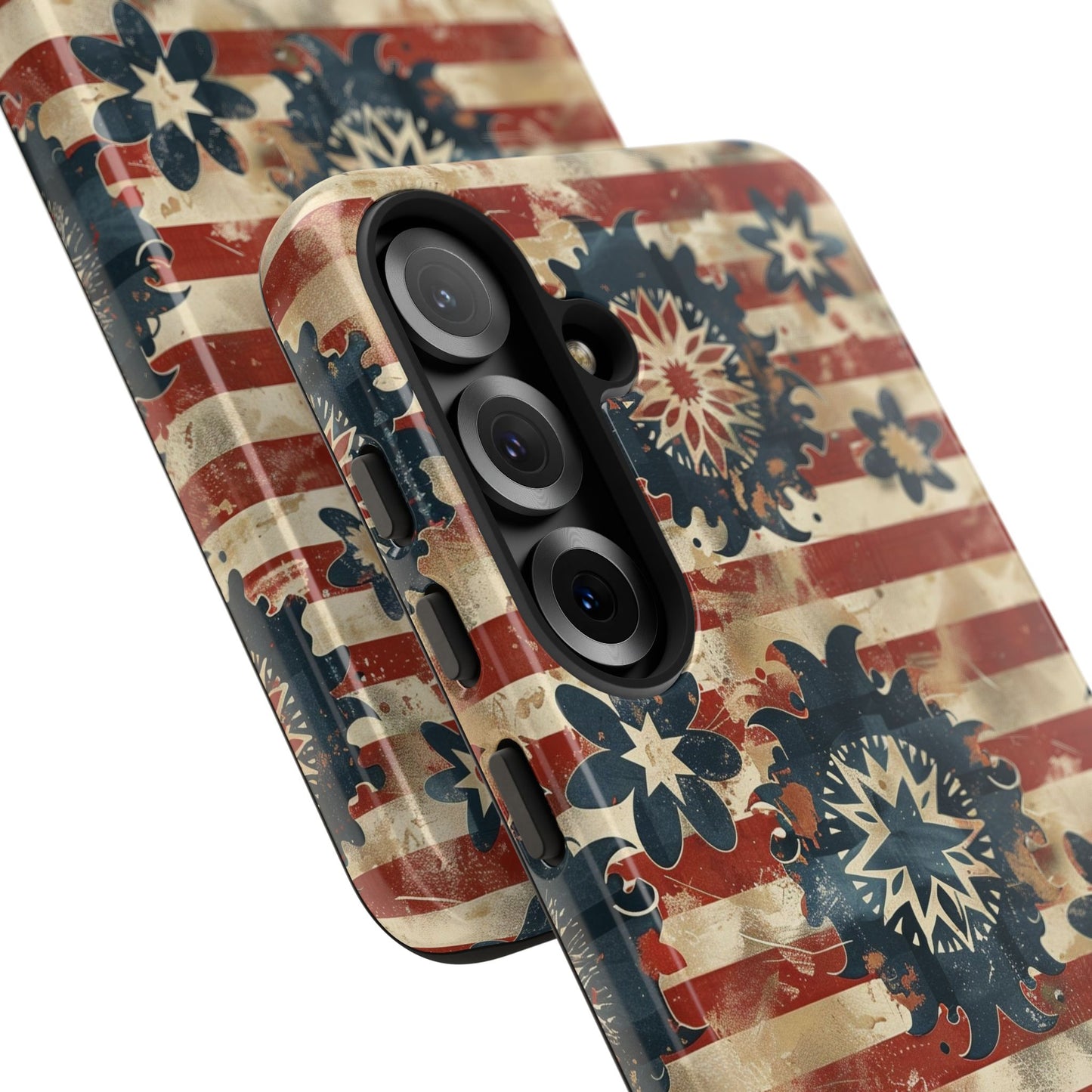 Patriotic Vintage Floral Phone Case