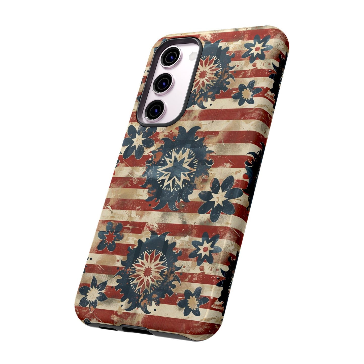 Patriotic Vintage Floral Phone Case