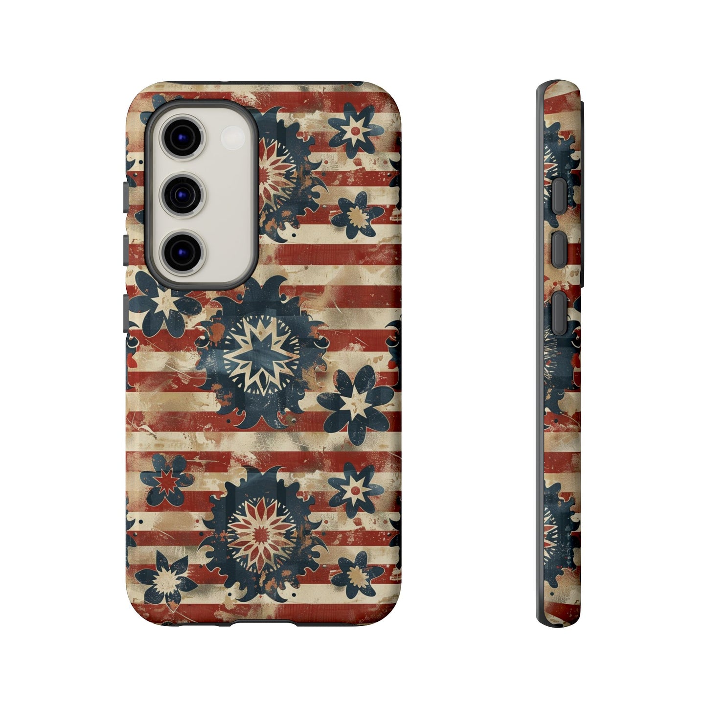 Patriotic Vintage Floral Phone Case