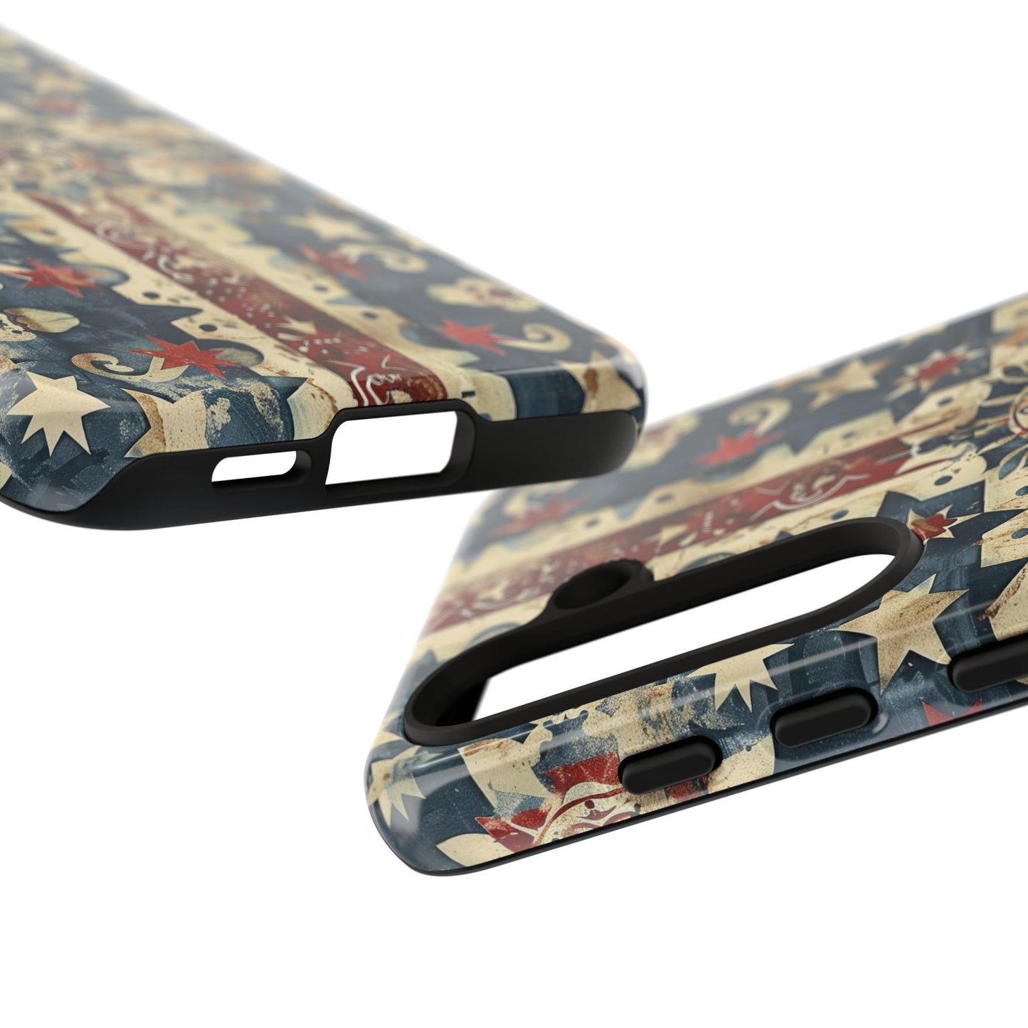 Patriotic Vintage Mandala Phone Case — Tough Protective Cover