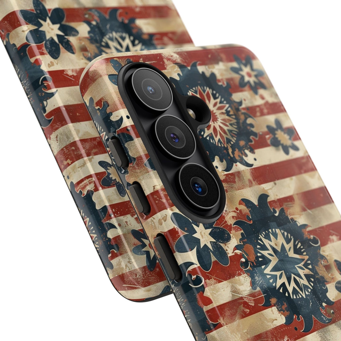 Patriotic Vintage Floral Phone Case