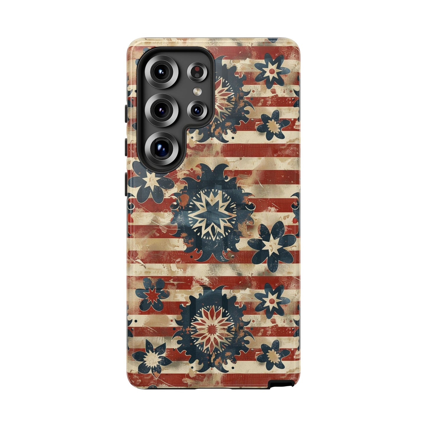 Patriotic Vintage Floral Phone Case