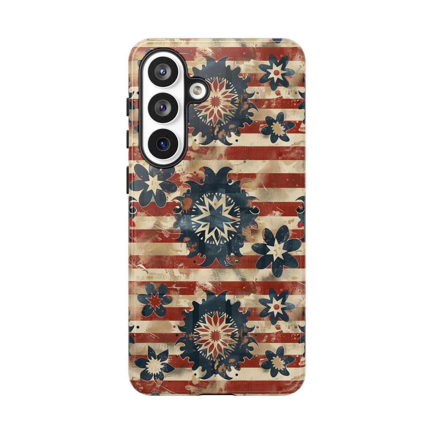 Patriotic Vintage Floral Phone Case