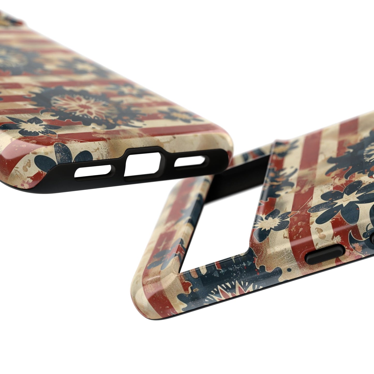 Patriotic Vintage Floral Phone Case