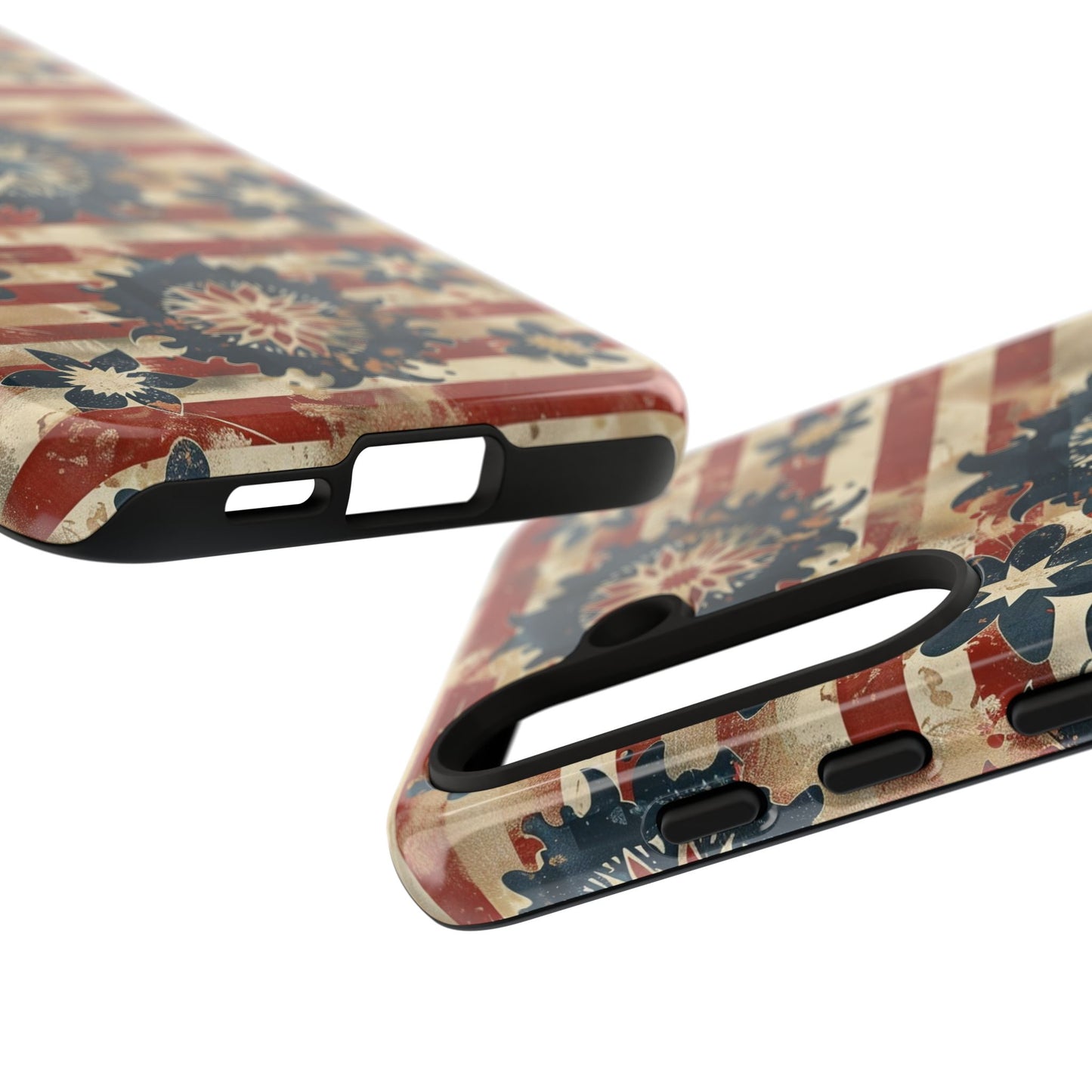 Patriotic Vintage Floral Phone Case