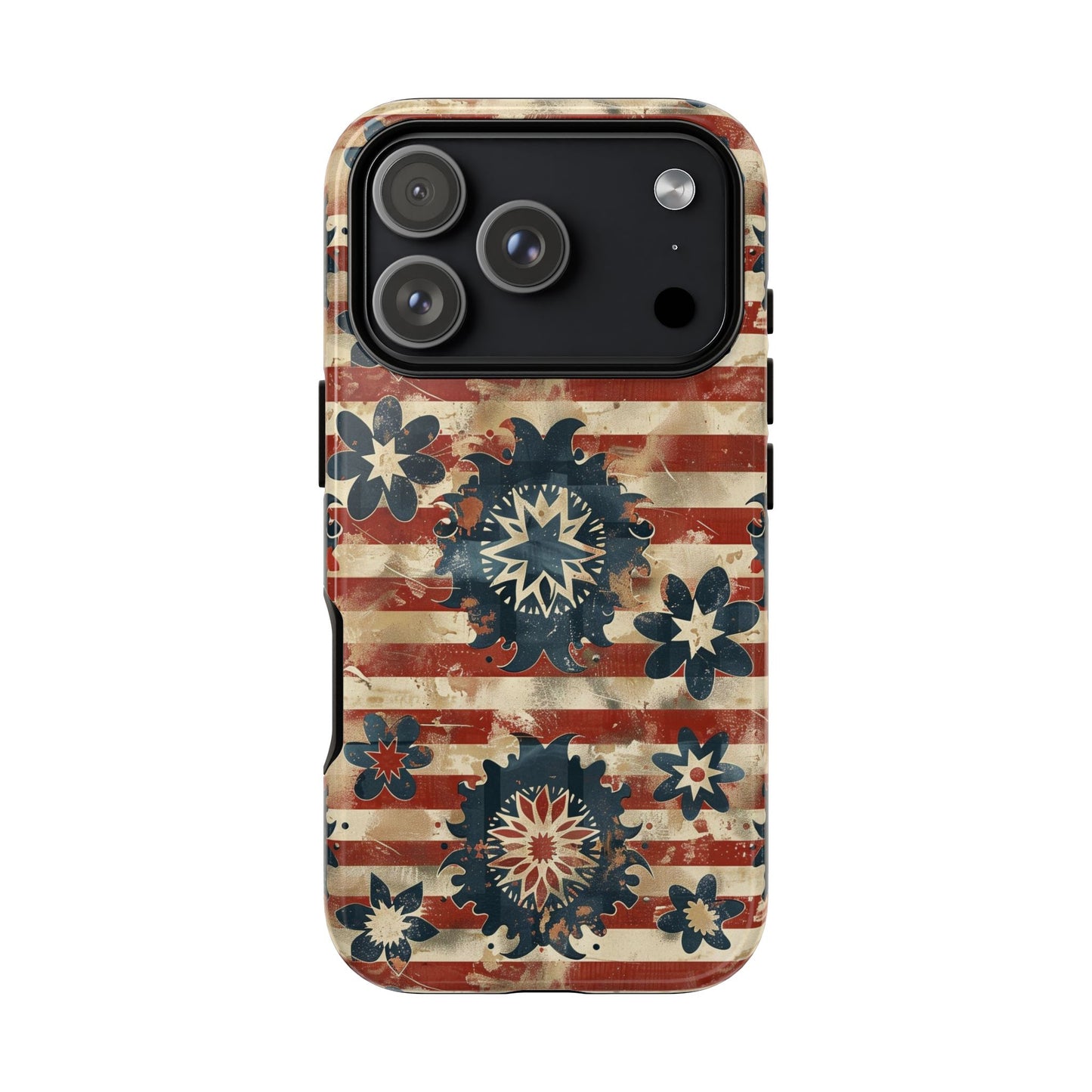 Patriotic Vintage Floral Phone Case