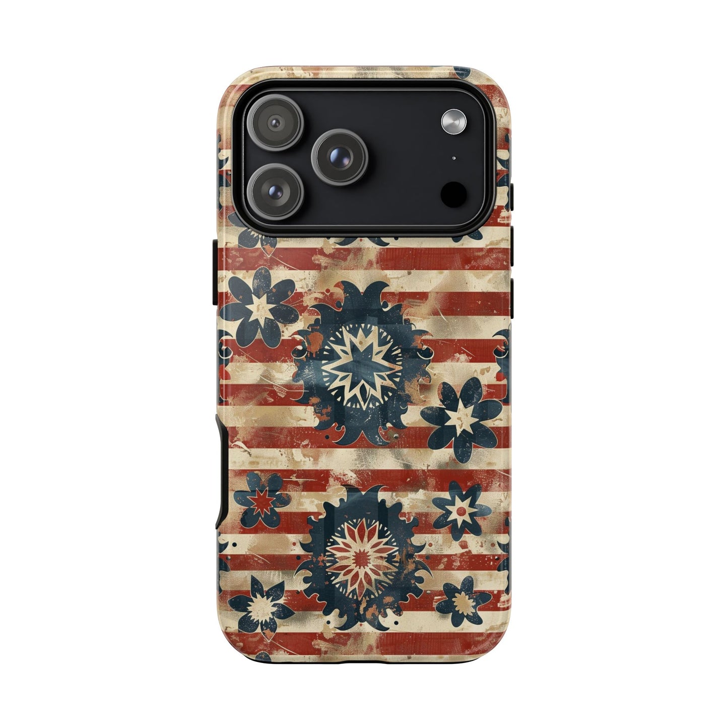 Patriotic Vintage Floral Phone Case