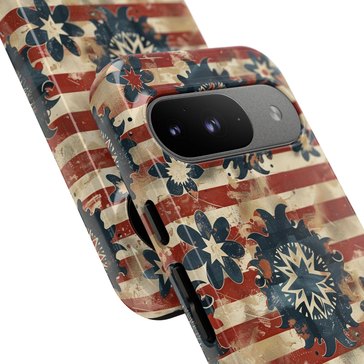 Patriotic Vintage Floral Phone Case