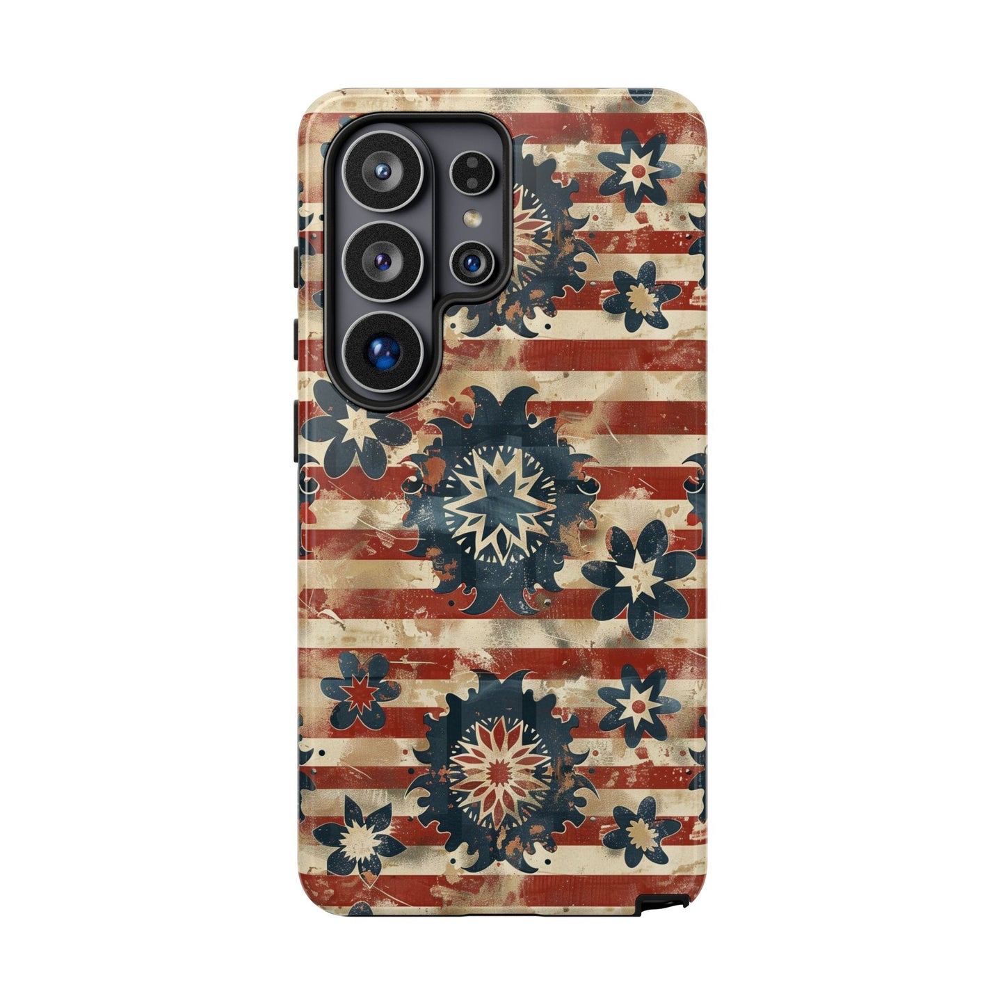 Patriotic Vintage Floral Phone Case
