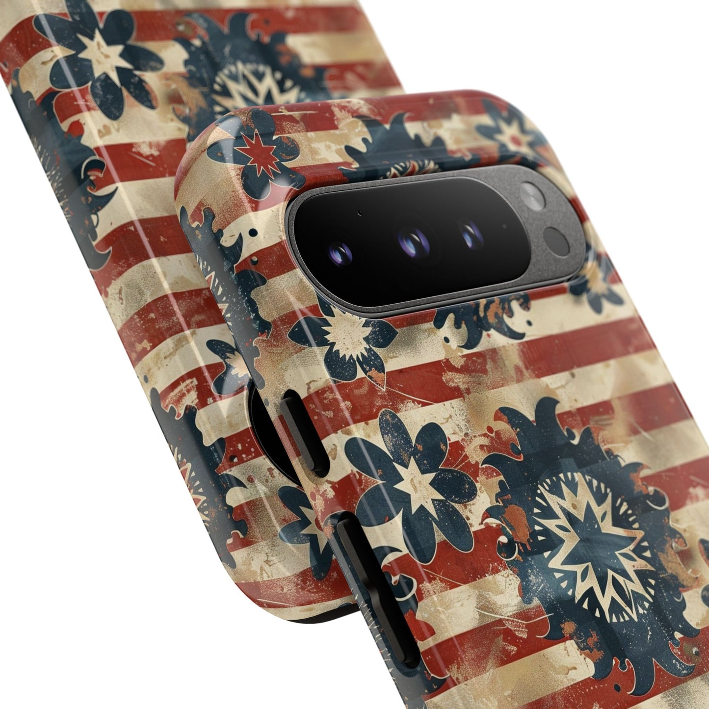 Patriotic Vintage Floral Phone Case