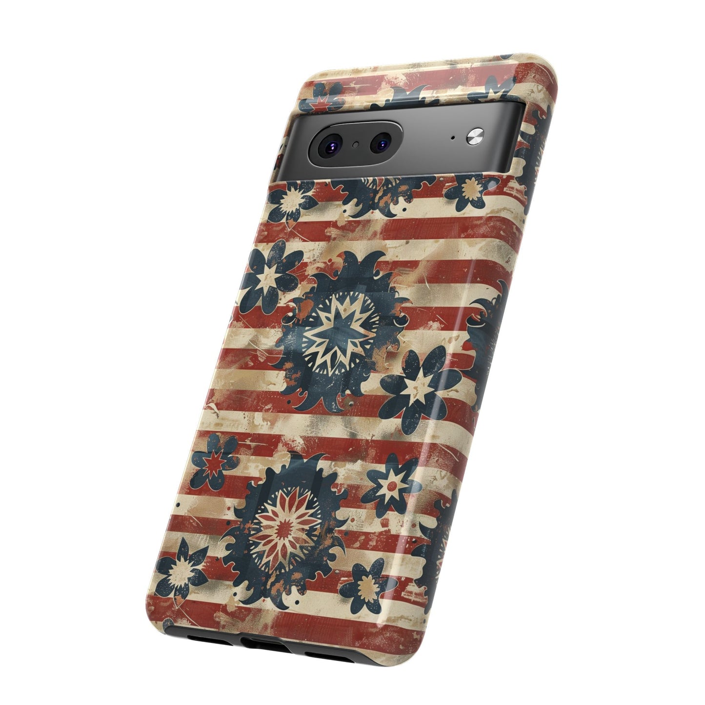 Patriotic Vintage Floral Phone Case