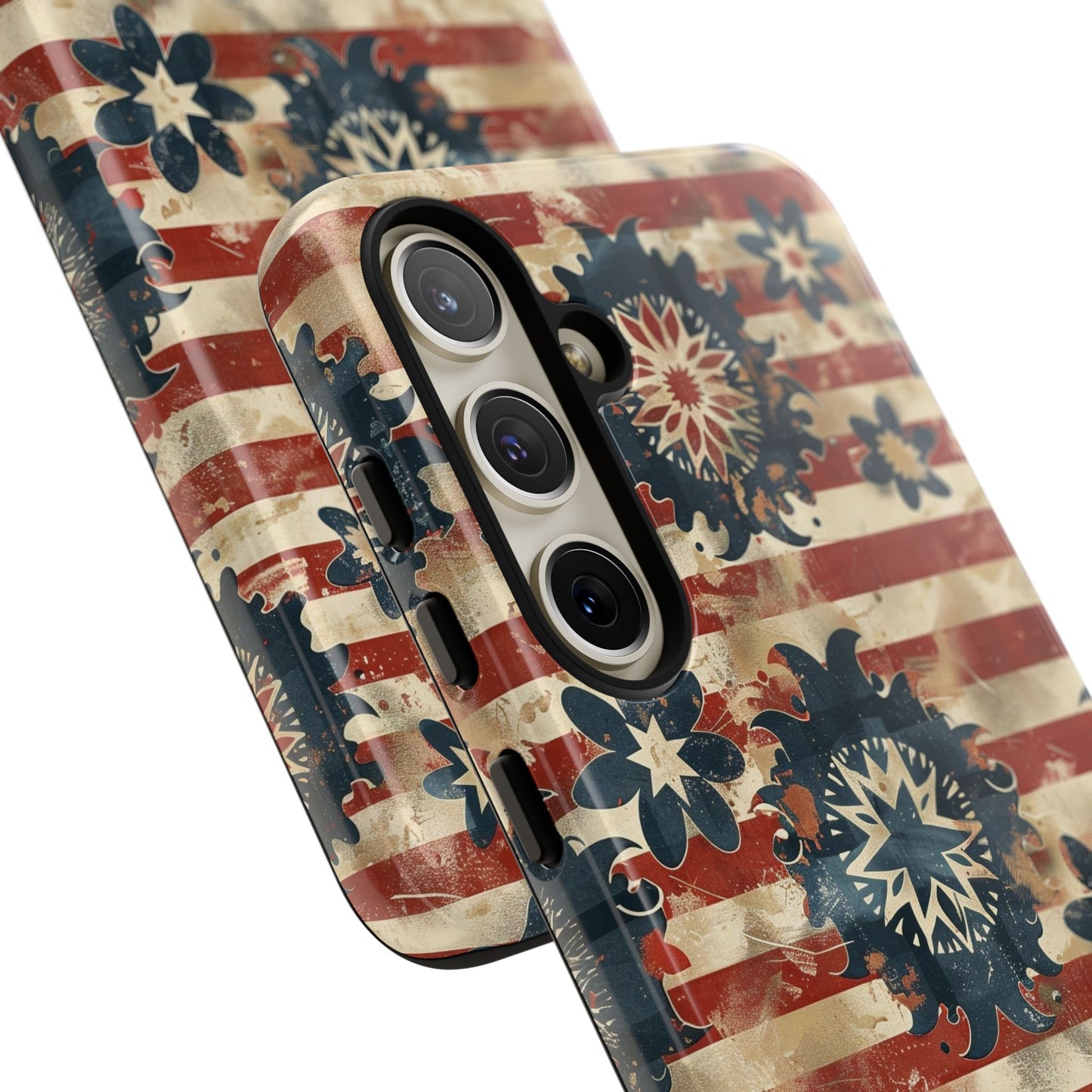 Patriotic Vintage Floral Phone Case