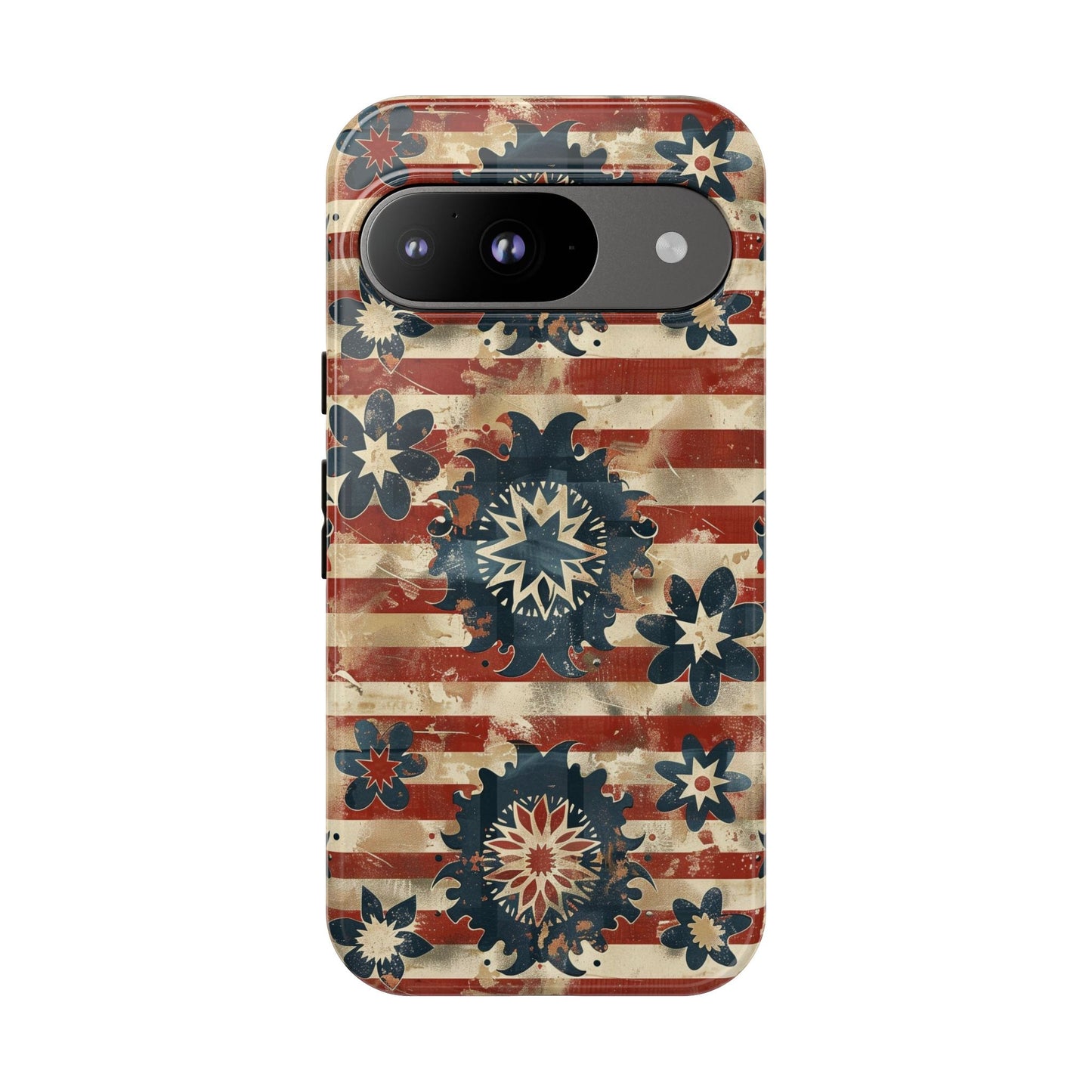 Patriotic Vintage Floral Phone Case