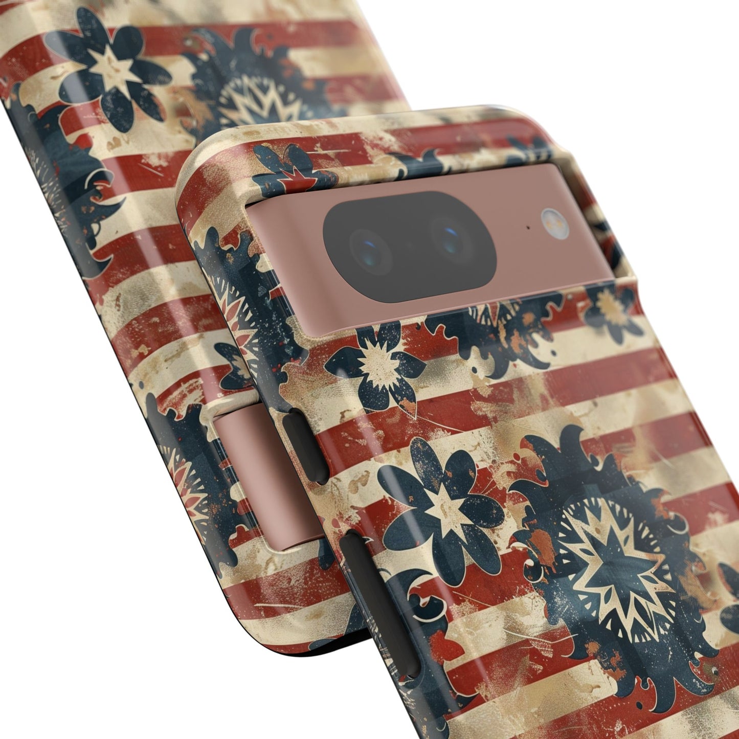 Patriotic Vintage Floral Phone Case