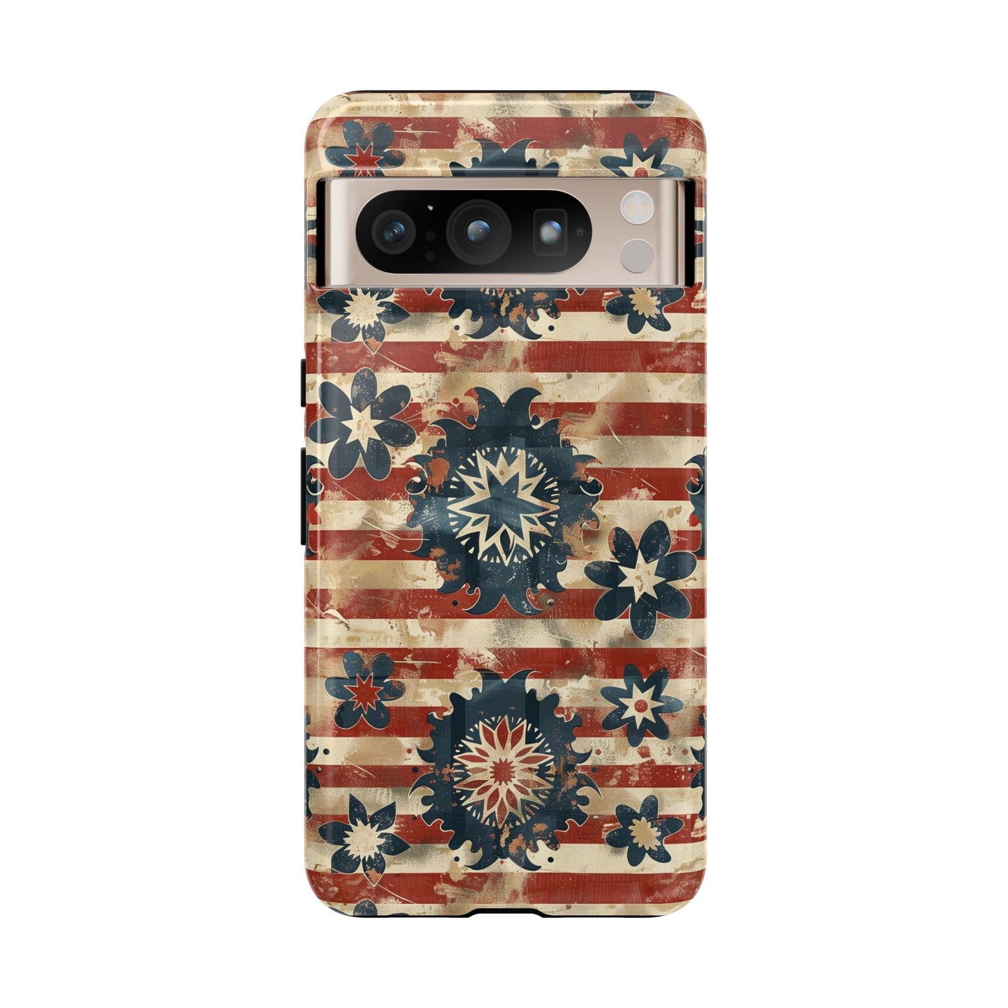 Patriotic Vintage Floral Phone Case