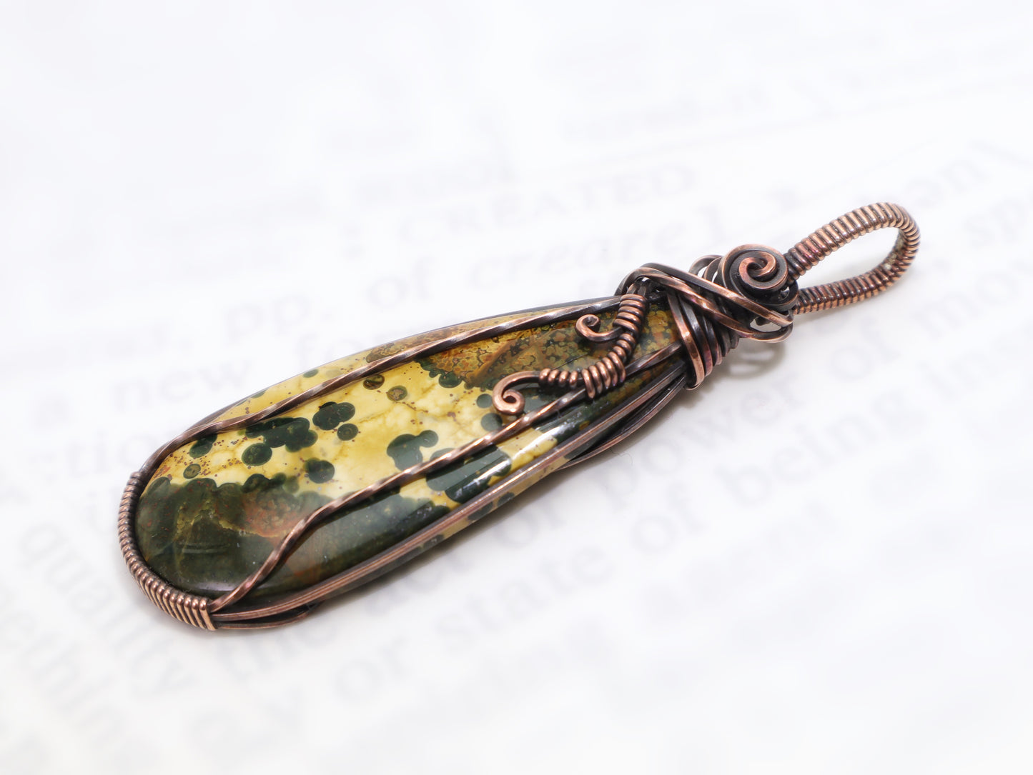 Collector quality Ocean Jasper pendant with colorful orbicular patterns

Tag Suggestions